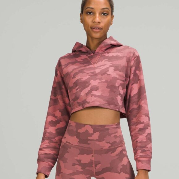 31. Lululemon All Yours Cropped Hoodie - Picture 1 of 7
